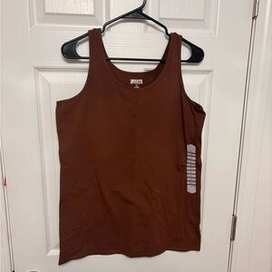 Duluth Trading Co Women’s Brown Tank Top. XL